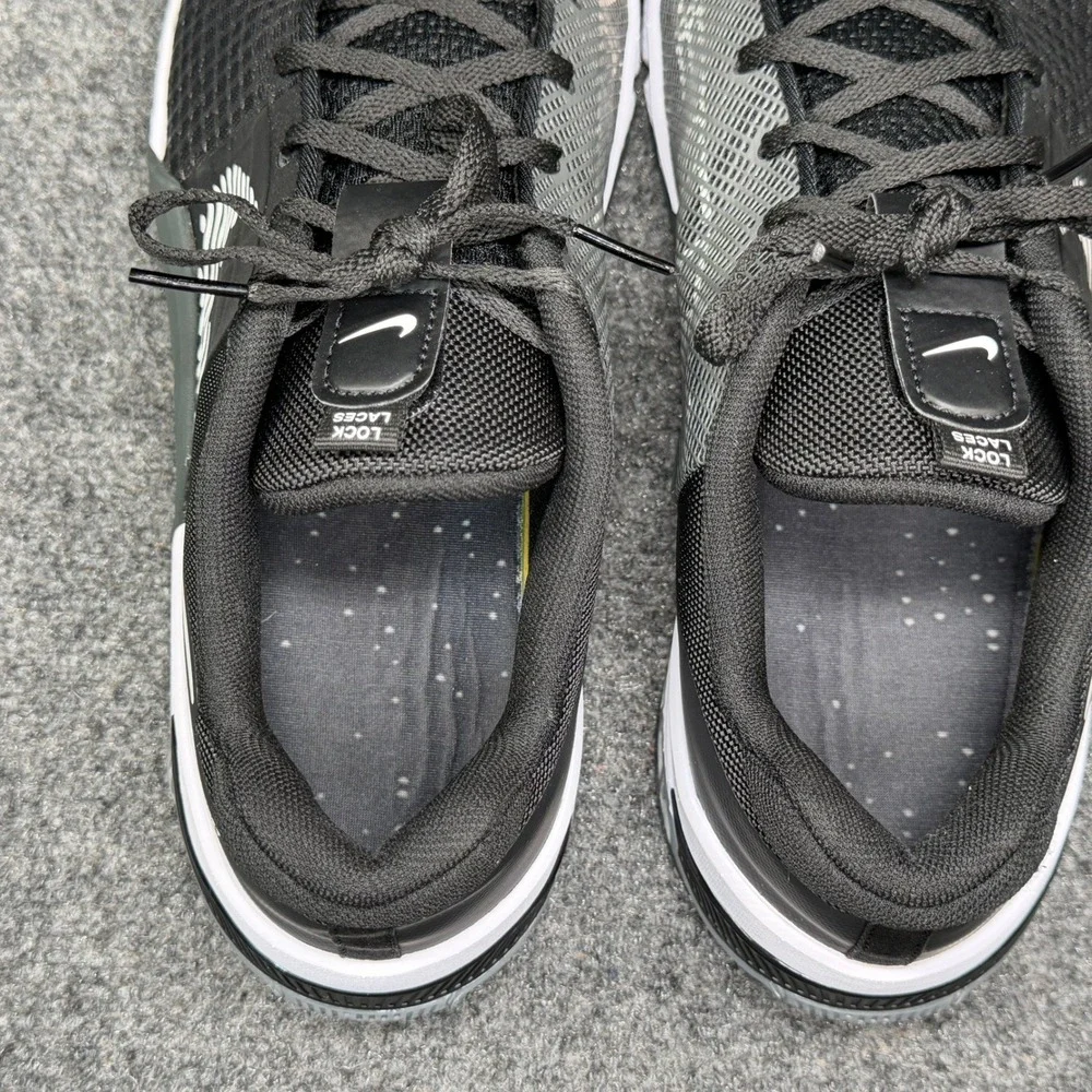 Nike Metcon 8 Training Shoes Men's 12 Black White Athletic Running Run Crossfit
